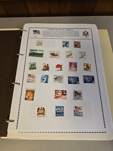 Postage stamp album 120 - stamp,