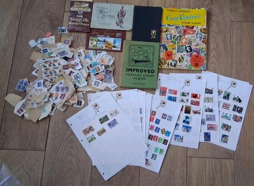 Joblot album francobolli - joblot, di