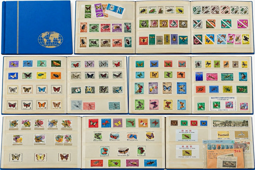 Album collezione francobolli