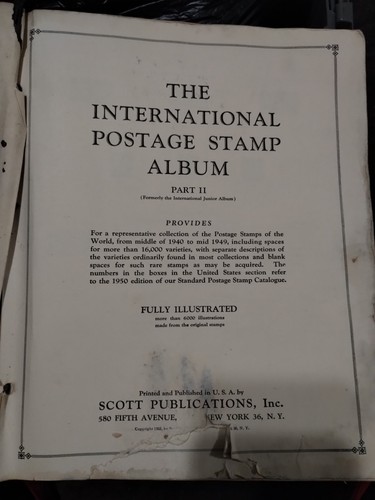 Album francobolli vintage - album,