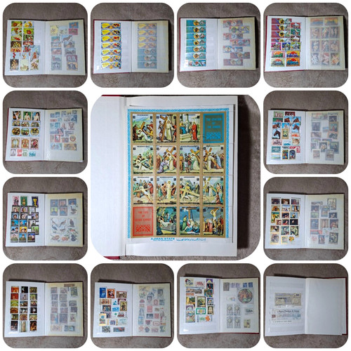 Various postage stamps - various,
