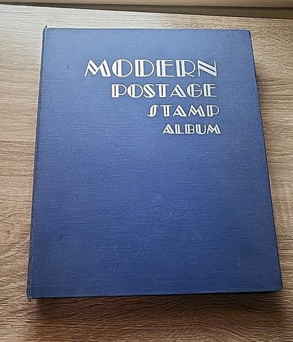 Album francobolli moderni - , blu
