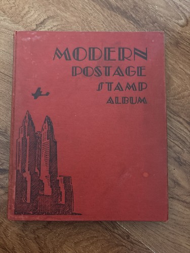 Modern postage stamp album - modern,