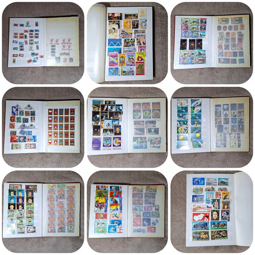 Various postage stamps - various,