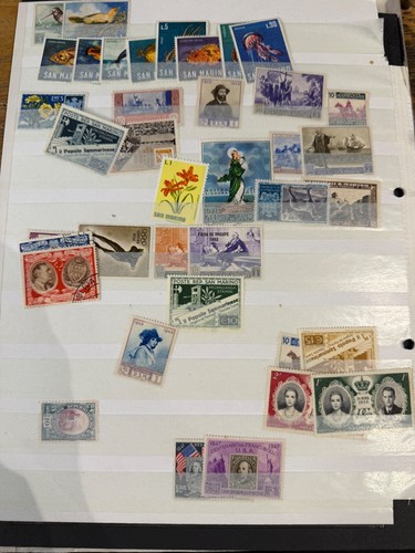 Collezione francobolli san - collezione,
